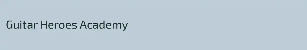 Guitar Heroes Academy